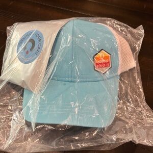 One blood Blue Trucker Hat with Patch Oneblood Supply Co viral Blood donor hat